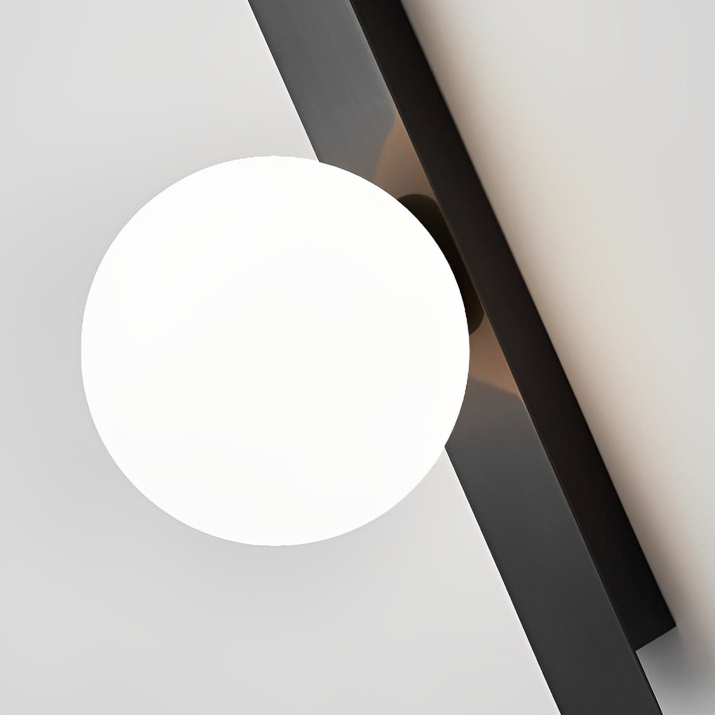 Long Strip LED Three Step Dimming Wall Lamp with Adjustable Spotlight-Lighom