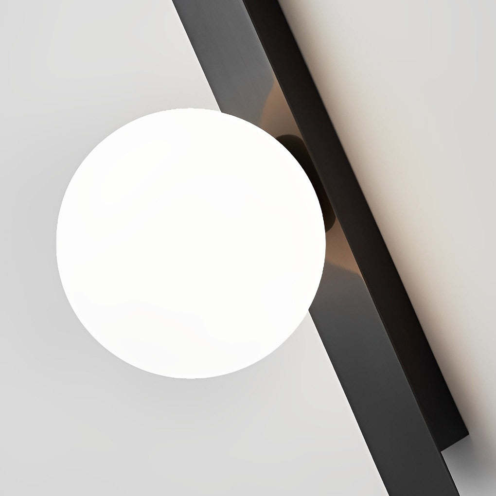 Long Strip LED Three Step Dimming Wall Lamp with Adjustable Spotlight-Lighom