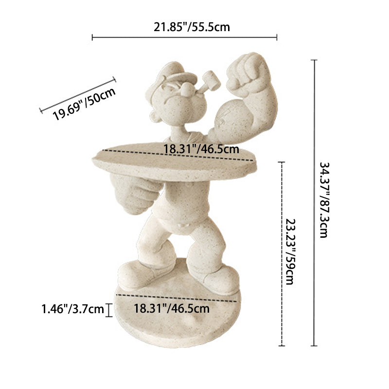 Contemporary Popeye Design Coffee Table