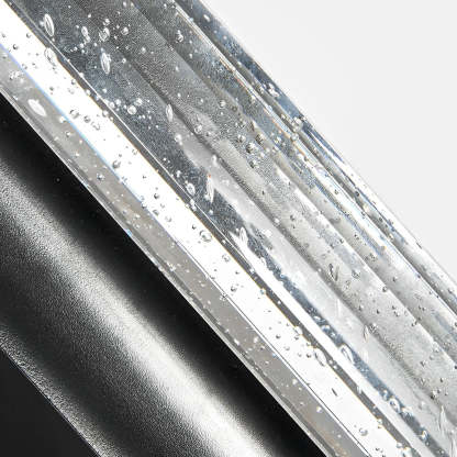 11.8 Inch Waterproof Hardwired Bubbles Glass Outdoor Wall Light-Lighom