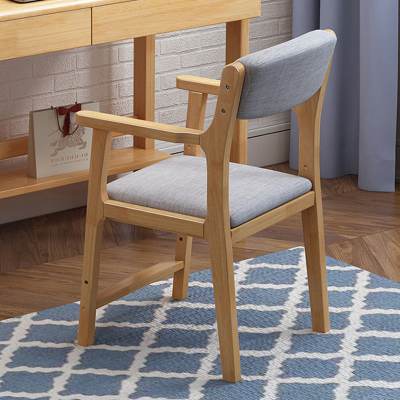 Nordic Rubberwood Desk Chair
