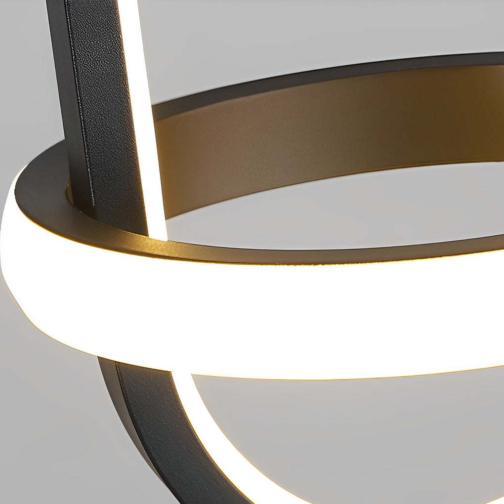 Round Dimmable LED Nordic Pendant Chandelier