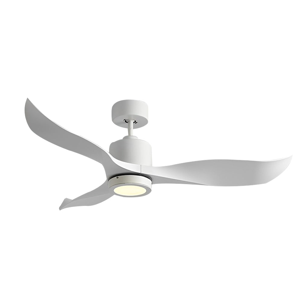 3-Blade Mute Intelligent Remote LED Nordic Fan