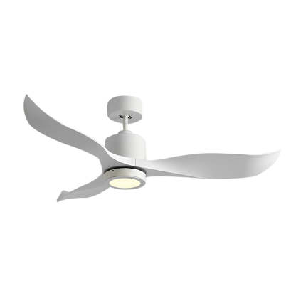 3-Blade Mute Intelligent Remote LED Nordic Fan