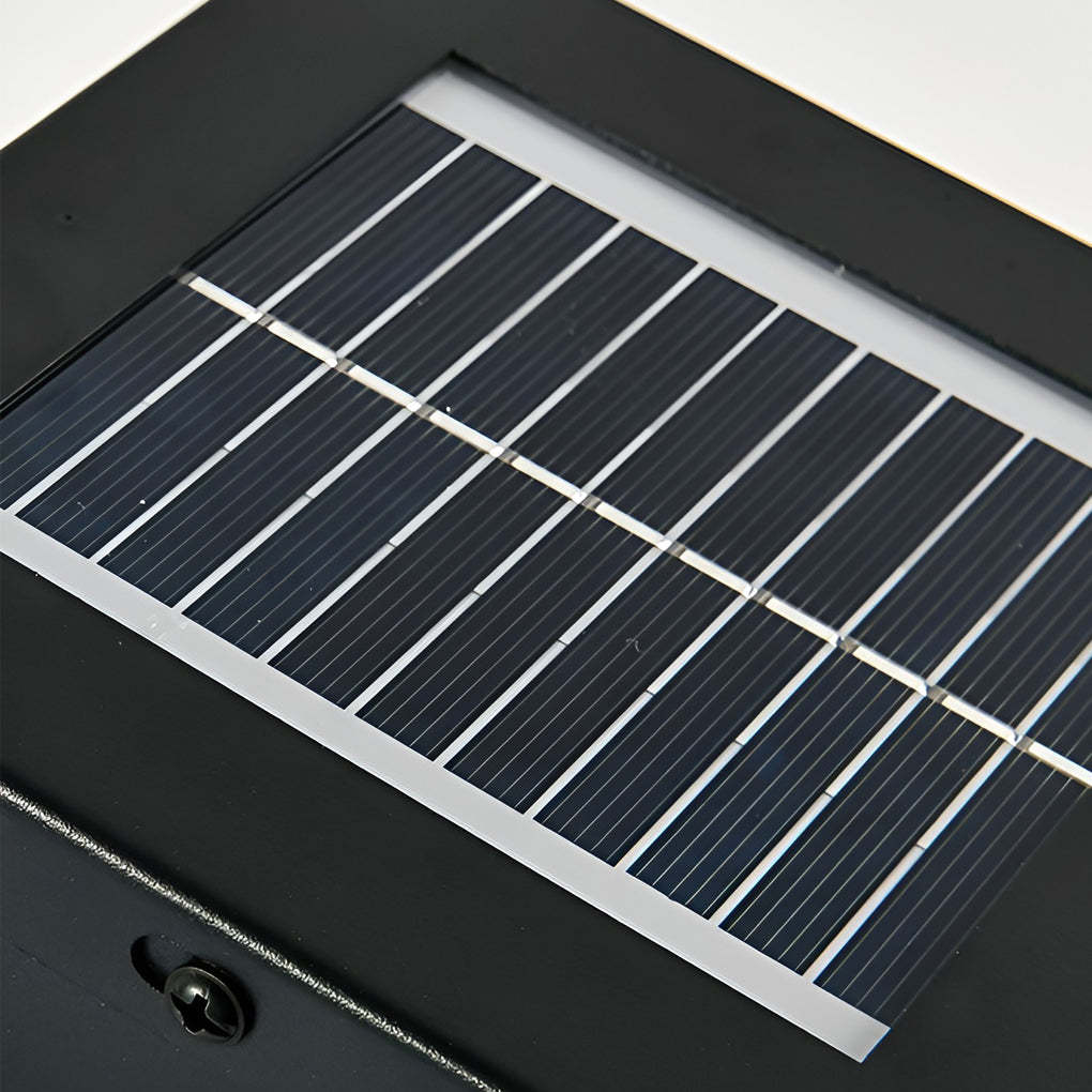 Remote-Controlled Industrial Solar Path Lights Waterproof & Square Outdoor Lighting-Lighom