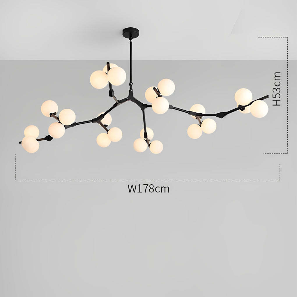 Nordic Minimalist Cluster Black and Gold