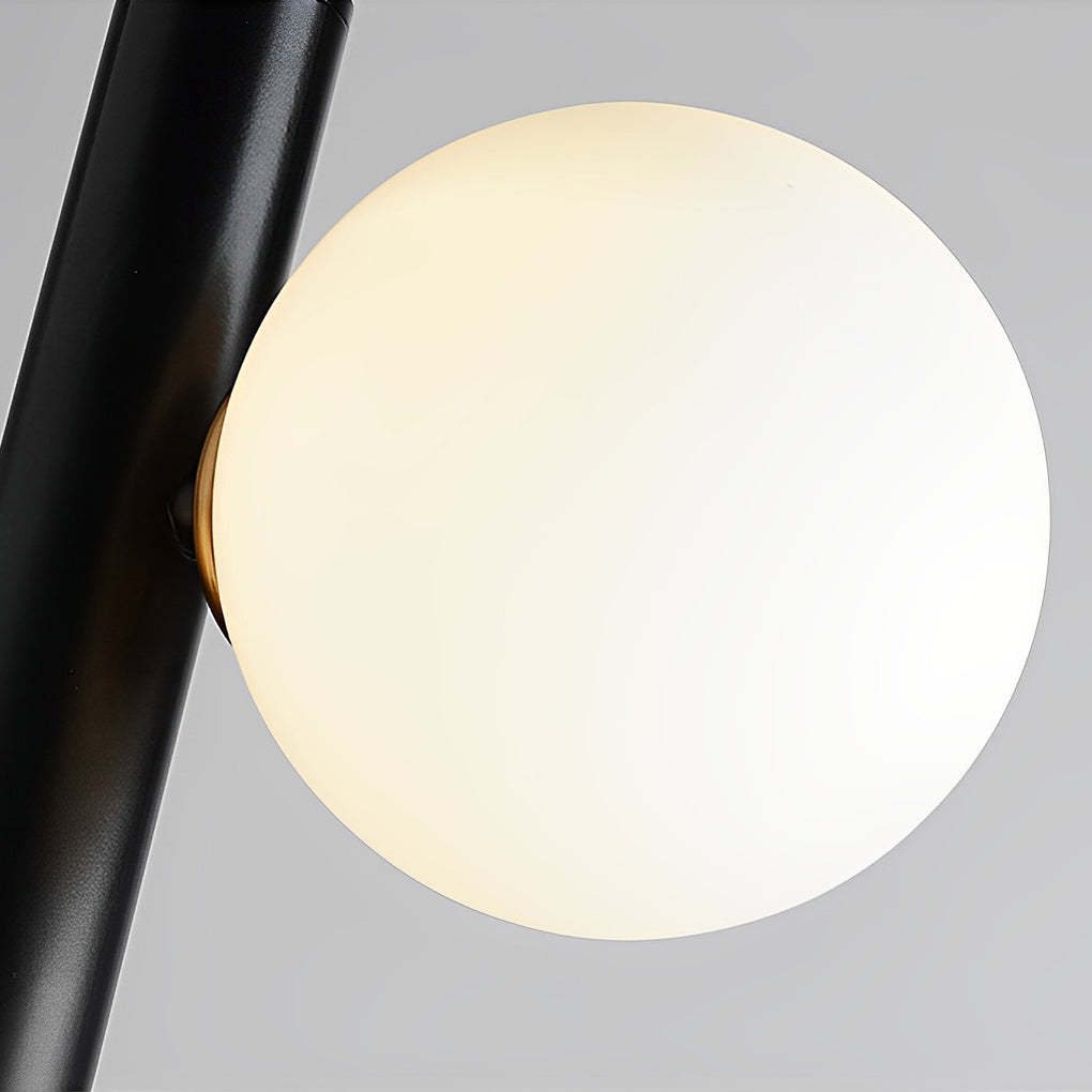 Three Glass Ball LED Nordic Dining Chandelier