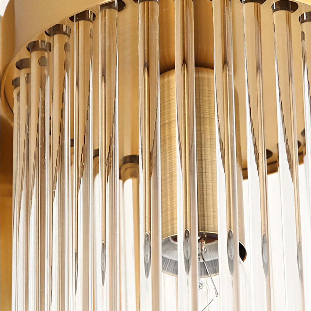 Adjustable Warm White Light LED Crystal Golden Nordic Wall Lamp Wall Sconce Lighting-Lighom