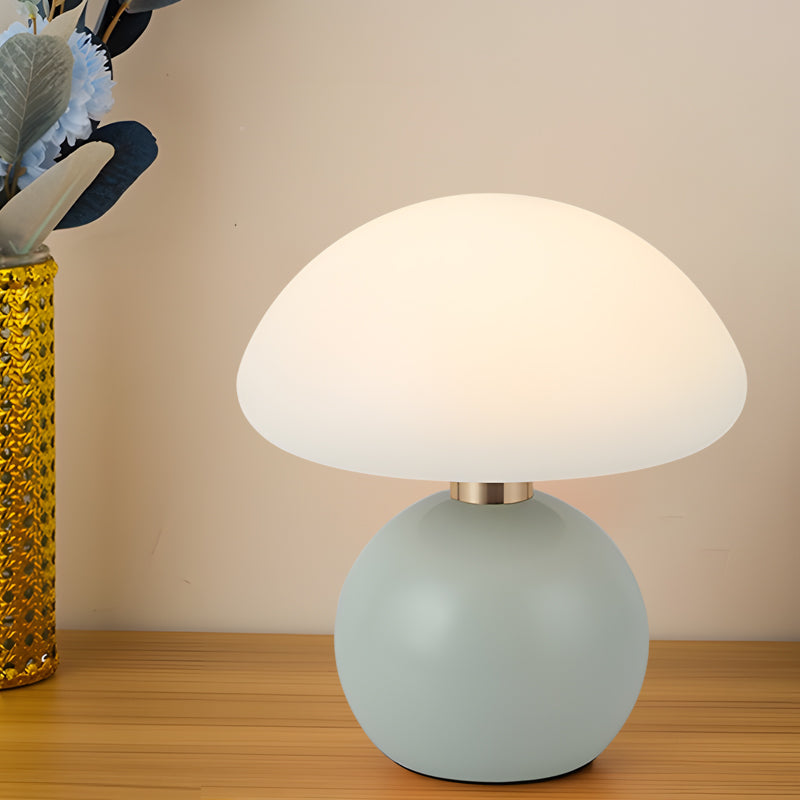 Touch Control Acrylic Mushroom Metal Ball Cute Kids Lamp-Lighom