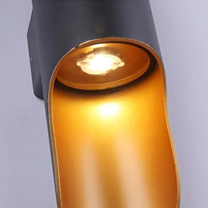 Waterproof Up and Down Lights LED Modern Outdoor Wall Sconces Lighting-Lighom