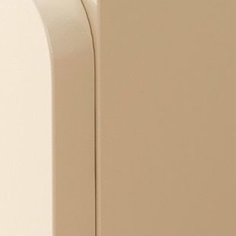 Contemporary Square Side Table 1-Cabinet