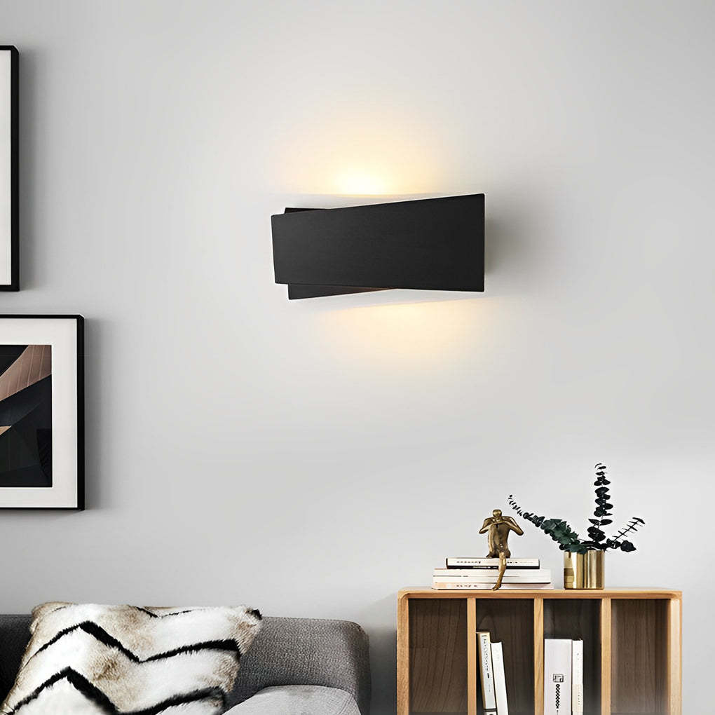 Folding Rectangular Iron LED Up Light