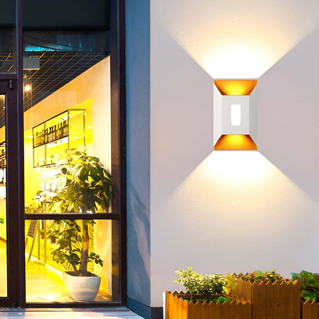 Waterproof LED Up and Down Lights Modern Wall Lamp Wall Sconce Lighting-Lighom