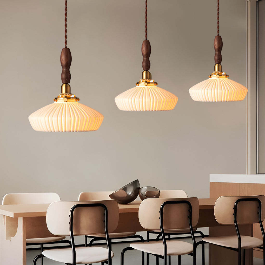 Ceramic Copper 12W Nordic Plug-In Wall Lamp
