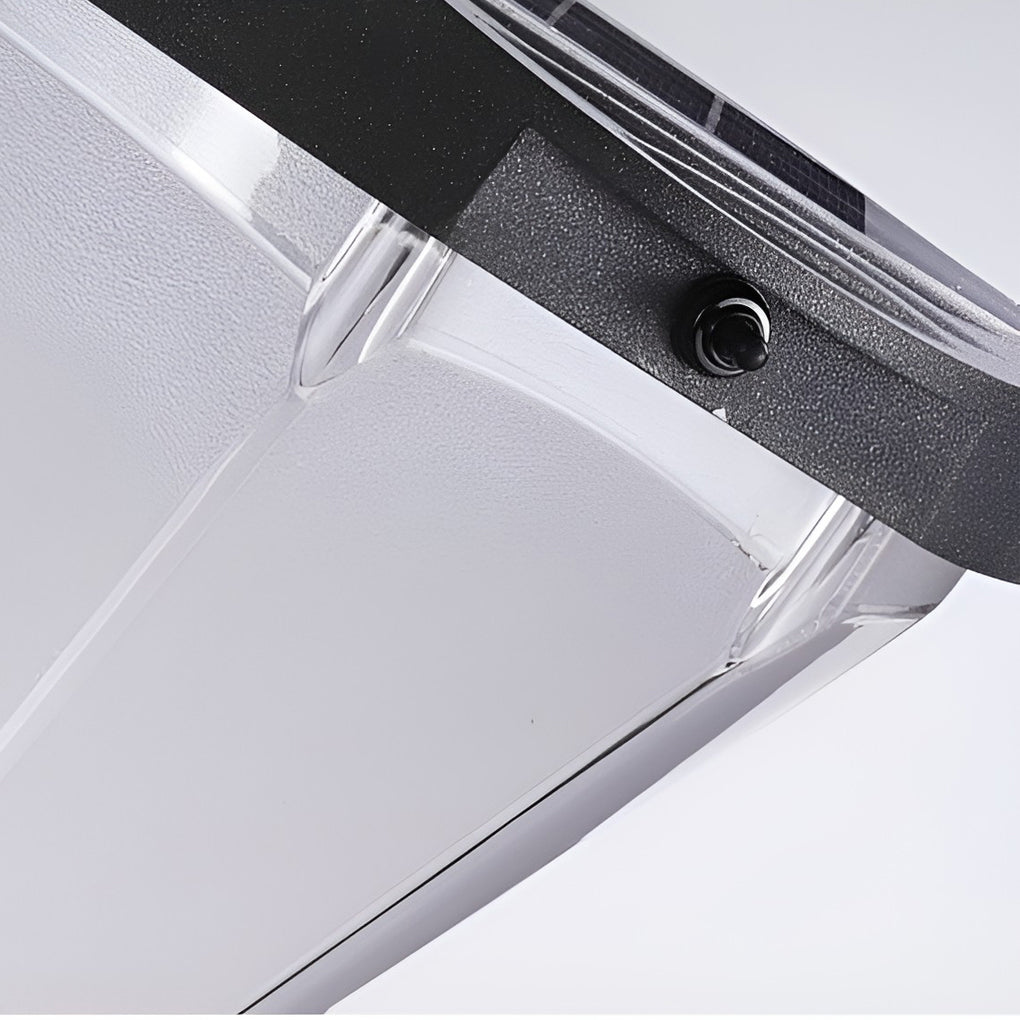 Geometric Waterproof LED Modern Outdoor Plug in Wall Lamp Wall Sconce Lighting-Lighom