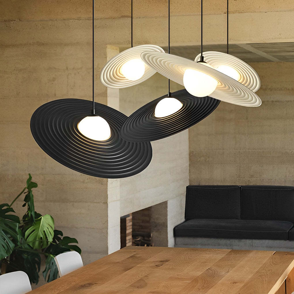 Round LED Modern Kitchen Pendant Chandelier