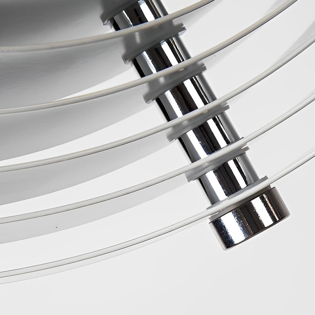 Rotatable Metal White Nordic Pendant