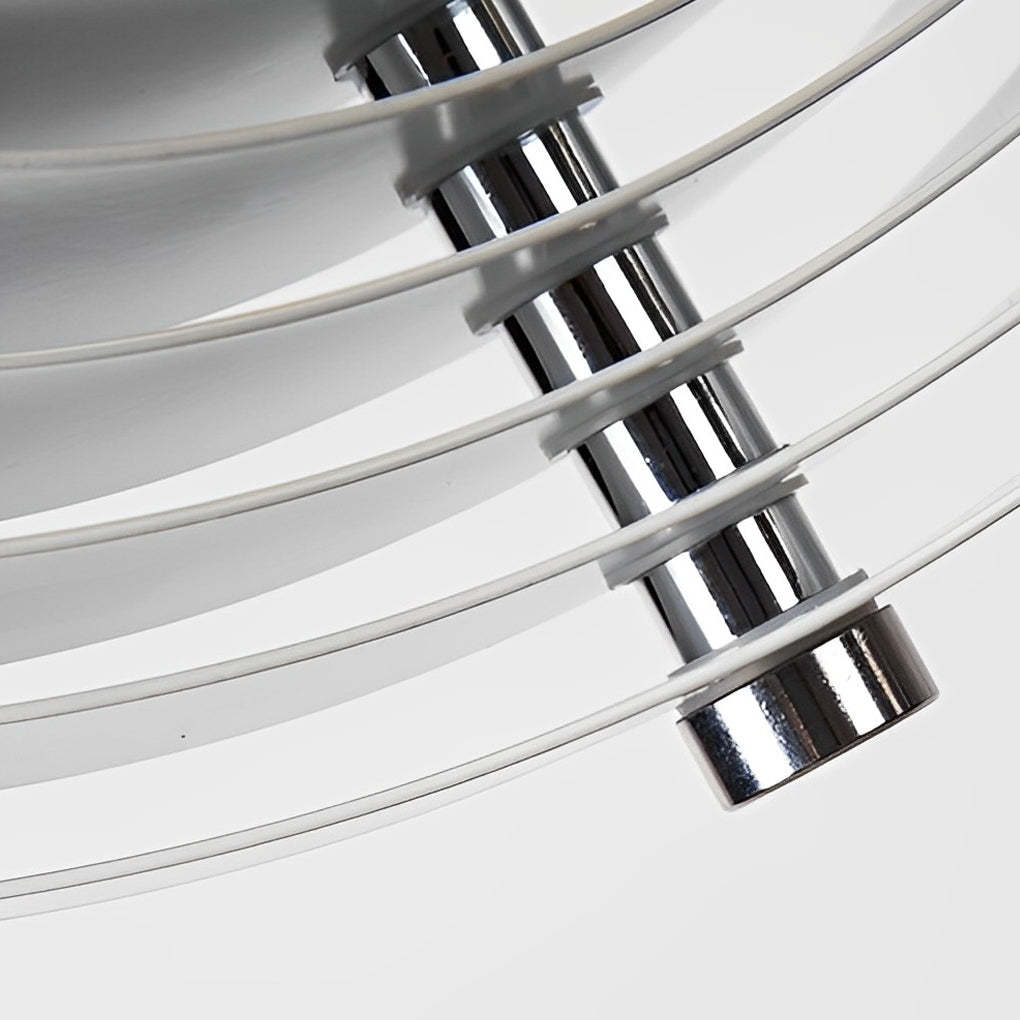 Rotatable Metal White Nordic Pendant