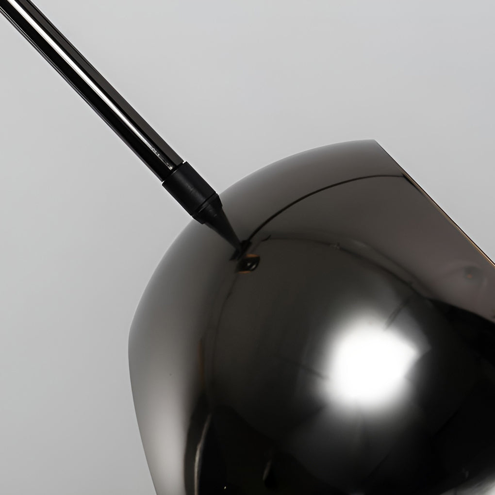 Geometric Linear Black Modern Pendant Chandelier