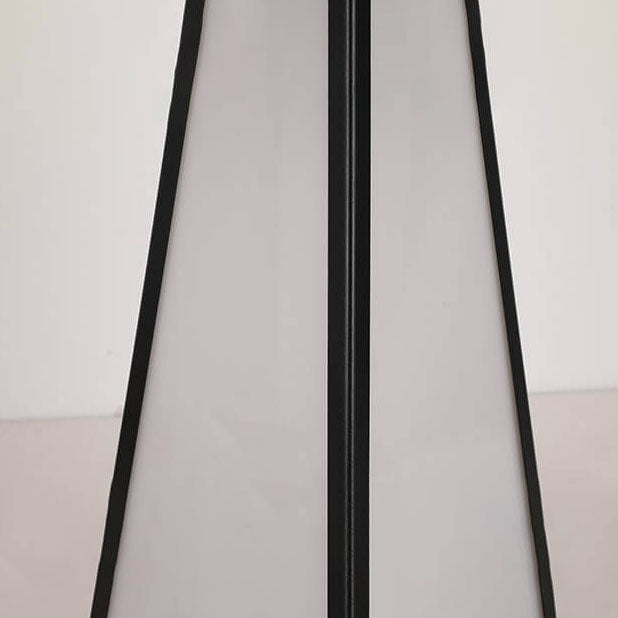 Modern Solar Geometric Column LED Garden Landscape Light