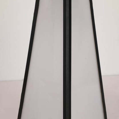 Modern Solar Geometric Column LED Garden Landscape Light