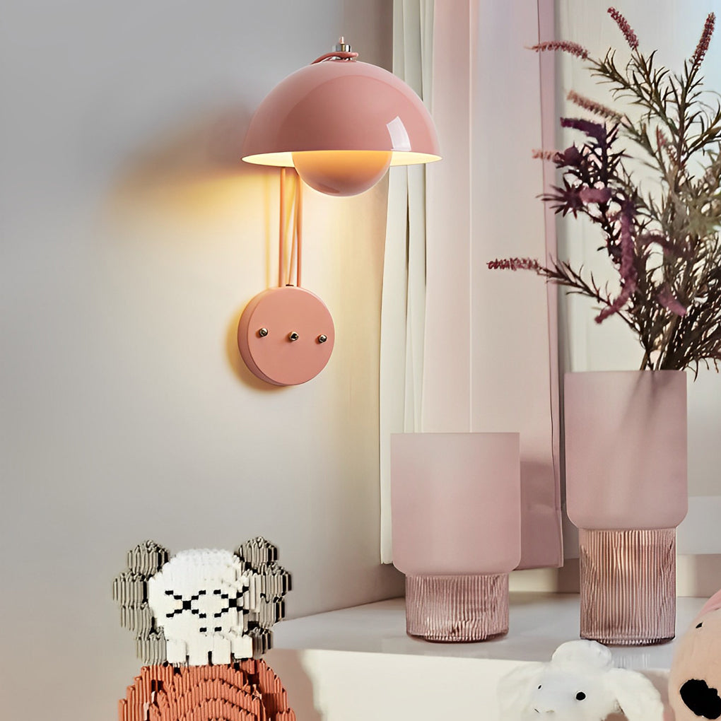 Circular Dimmable Nordic Round Wall Sconce