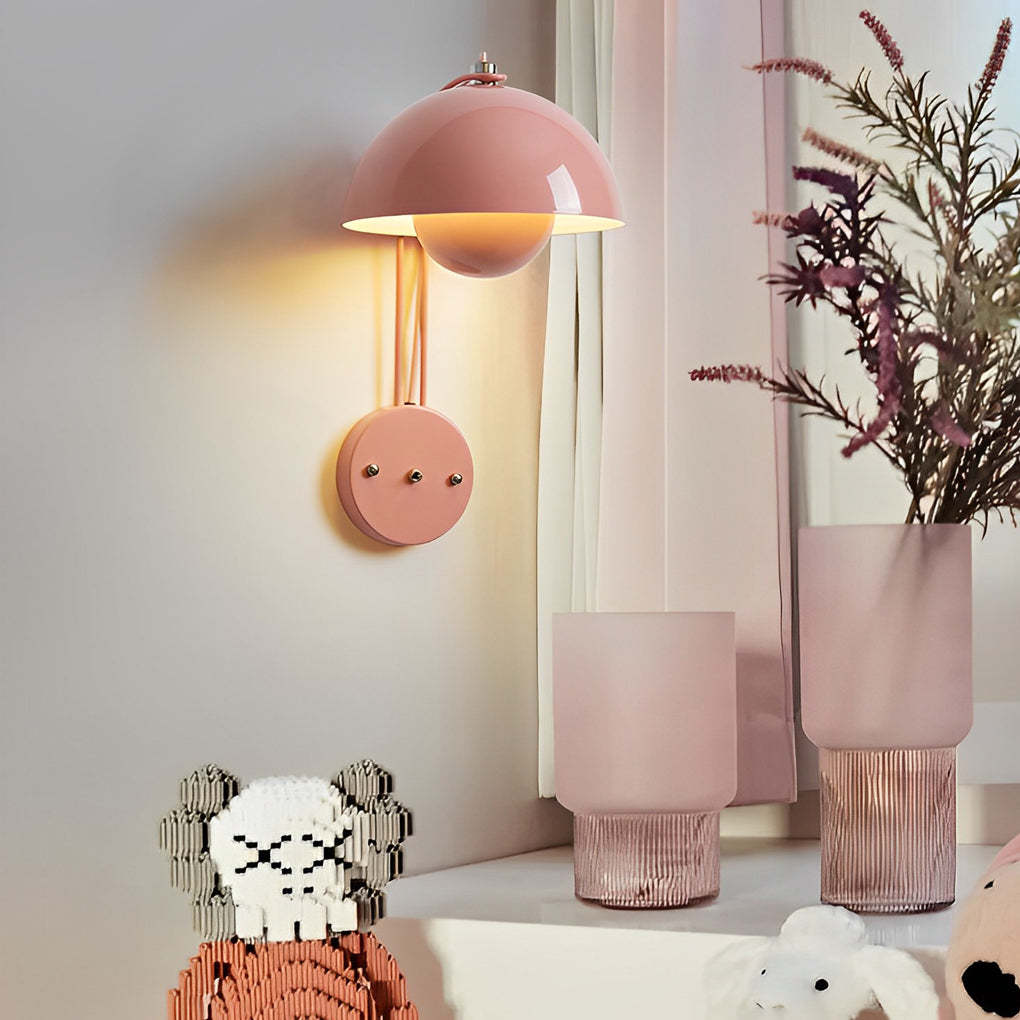 Circular Dimmable Nordic Round Wall Sconce