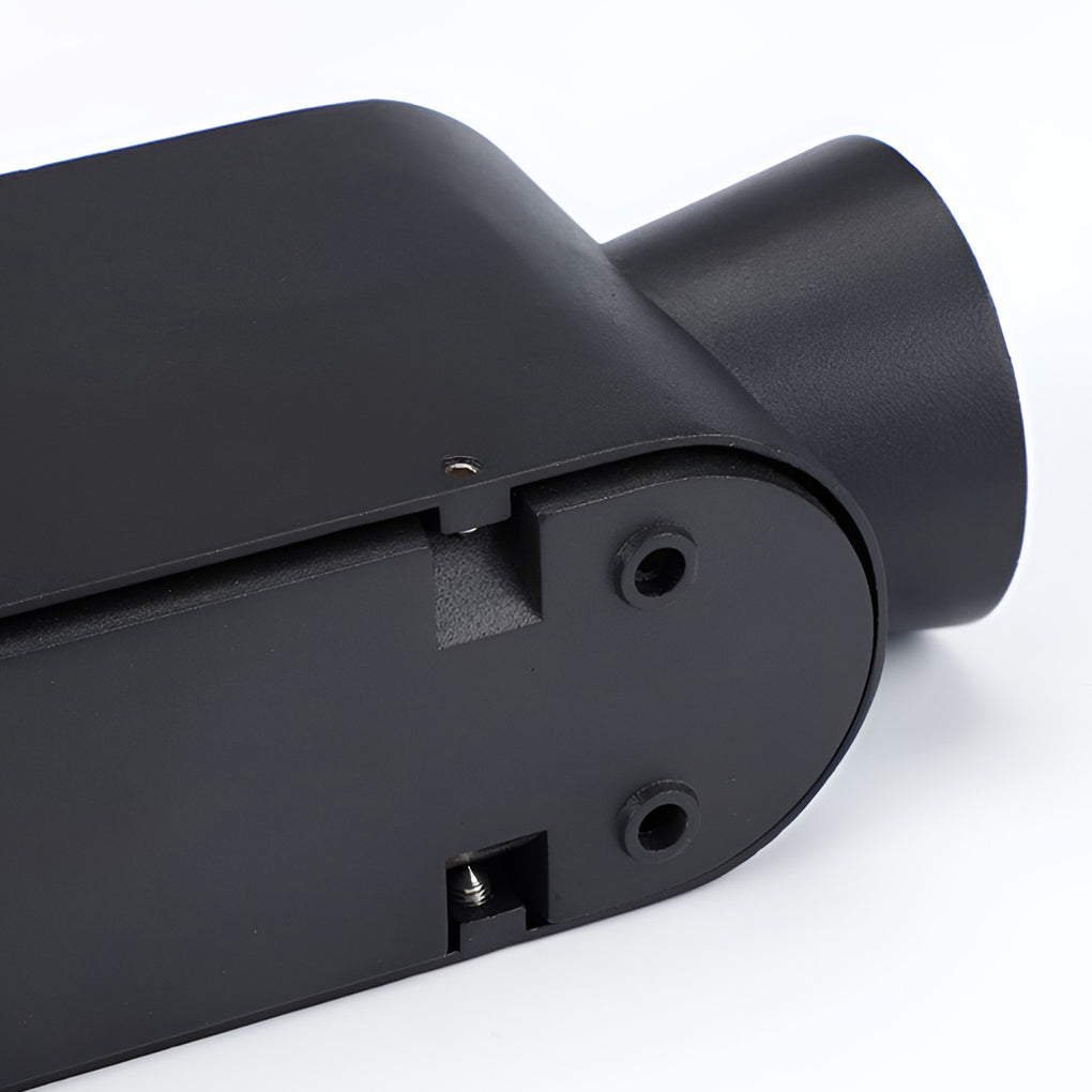Waterproof LED Up and Down Lights Black Modern Outdoor Wall Sconce Lighting-Lighom