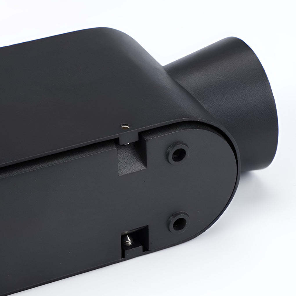 Waterproof LED Up and Down Lights Black Modern Outdoor Wall Sconce Lighting-Lighom