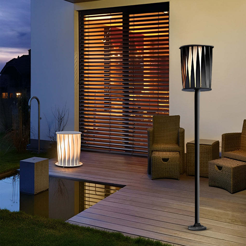 Ip65 Stainless Steel Floor Lamp with LED Outdoor Waterproof Landscape Lamp-Lighom