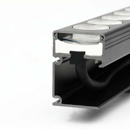 Aluminum Linear LED Outdoor Wall Washer Lights with Rotatable Bracket Architectural Lighting-Lighom