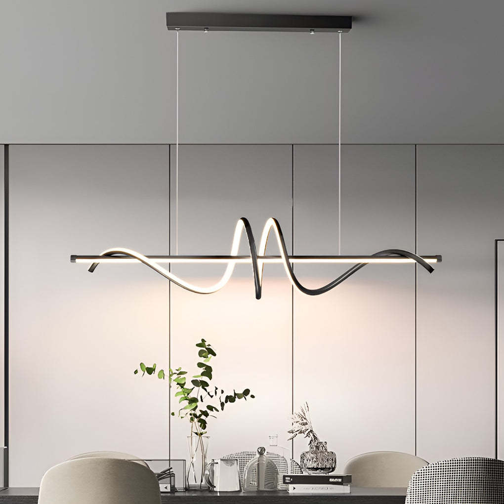 Strip LED Dimmable Nordic Kitchen Pendant