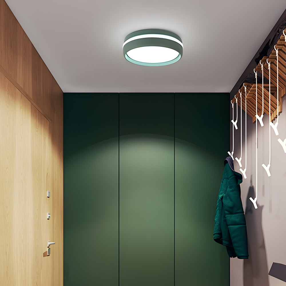 7.9" Round Acrylic LED Flush Mount Ceiling Light
