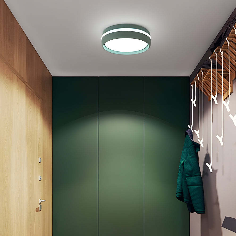 7.9" Round Acrylic LED Flush Mount Ceiling Light