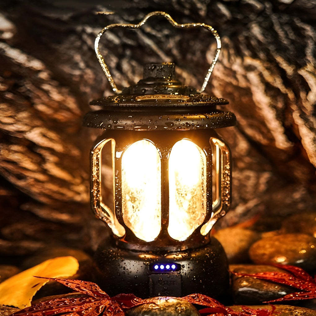 Portable Multi-function LED Waterproof Rechargeable Outdoor Lanterns-Lighom