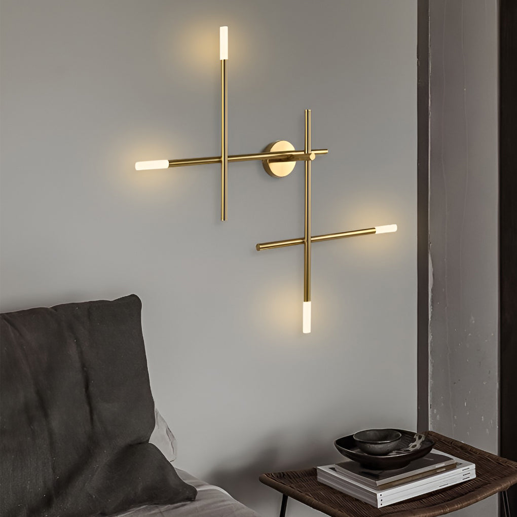 Creative Geometric Strip LED Modern Wall Lamp Wall Sconce Lighting-Lighom