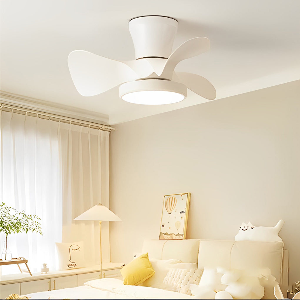3-Blade Mute LED Dimmable Inverter Nordic Ceiling Fan