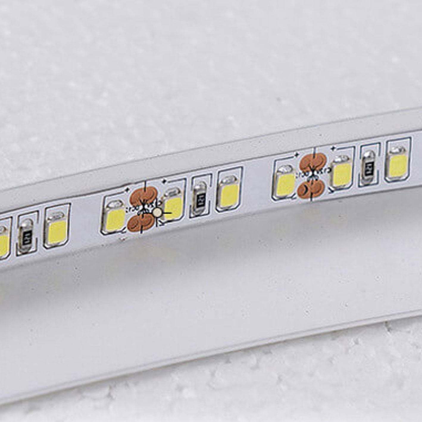 Minimalist Aluminum Acrylic Line LED Flush Mount Light