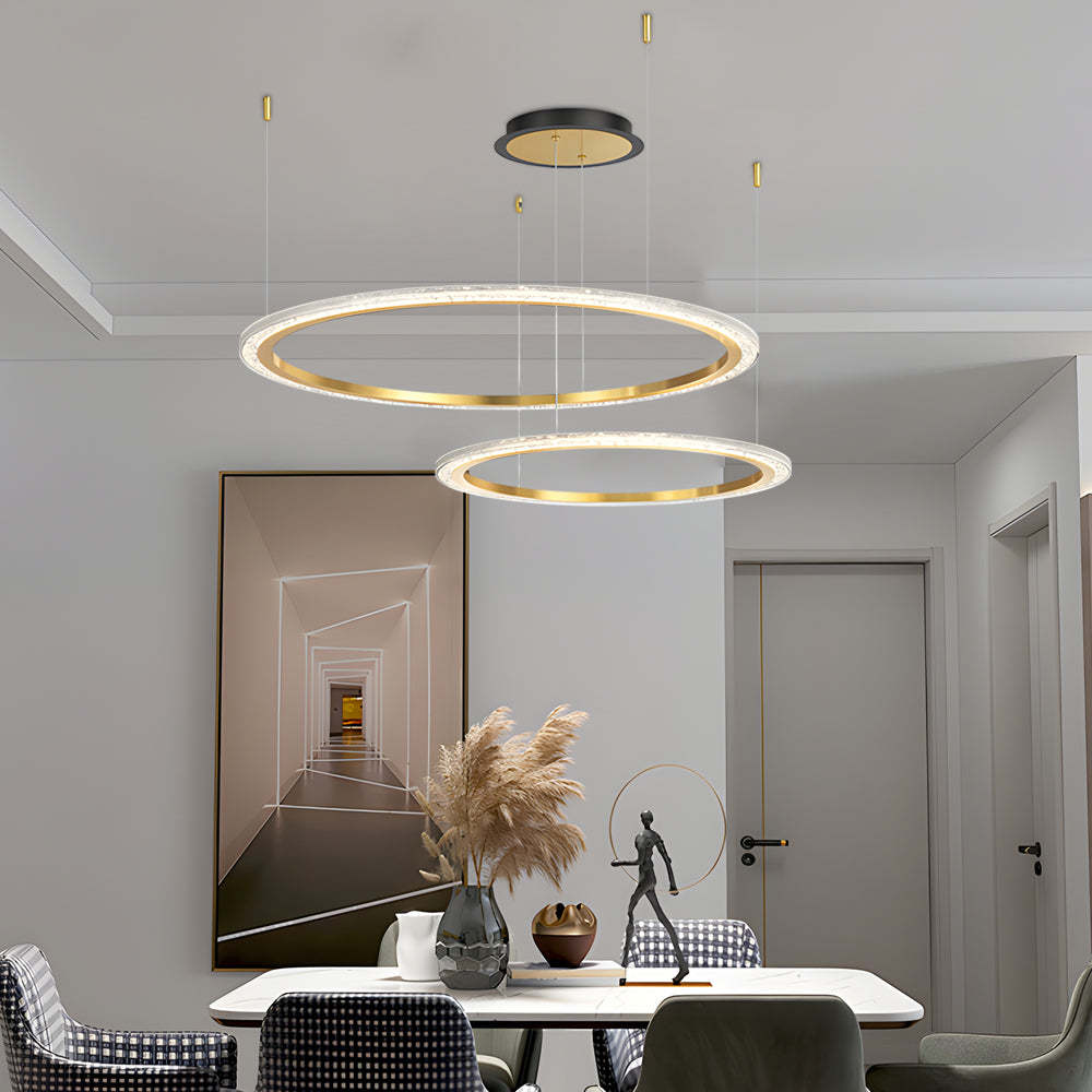 Circular Ring Dimmable Nordic Ceiling Light