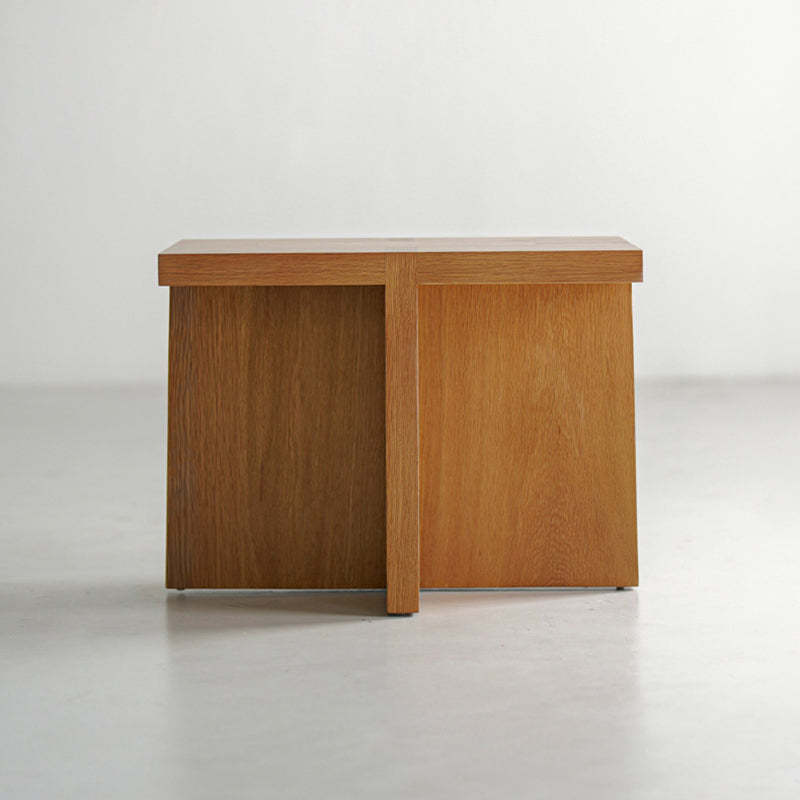 Japanese White Oak 3-Leg Side Table