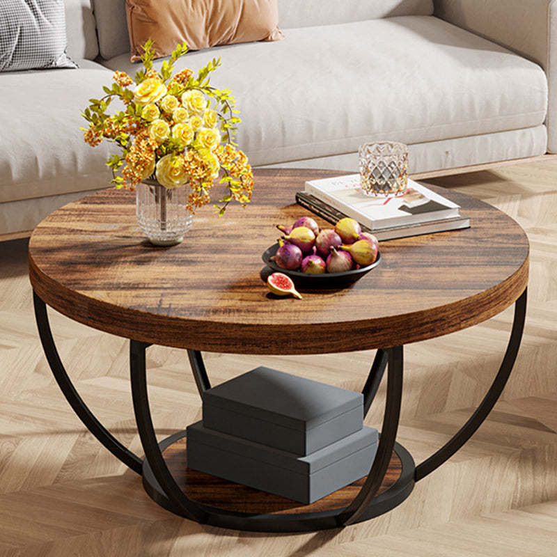 Modern Luxury Round Steel Coffee Table