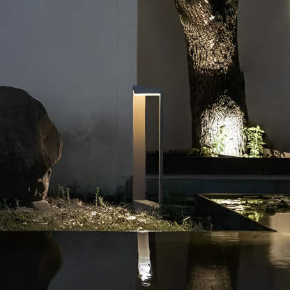 Sleek Linear 12W LED Pathway Light Minimalist Outdoor Landscape Lamp-Lighom