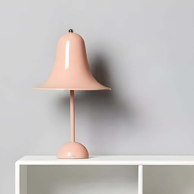 Polished Iron LED Nordic Portable Hat Table Lamp-Lighom