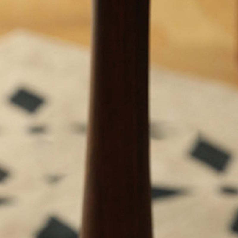 Vintage Round Lace Wood Coffee Table