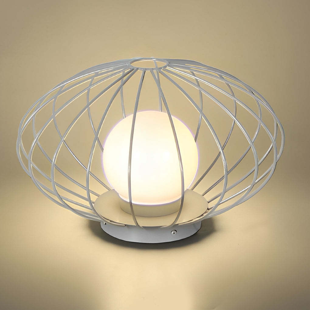 Mushroom Cage Shape LED Waterproof Modern Lawn Lamp Outdoor Lights-Lighom