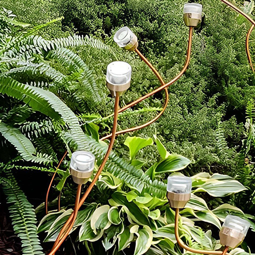 Outdoor Creative Flower Buds Decor Waterproof LED Modern Lawn Lights-Lighom