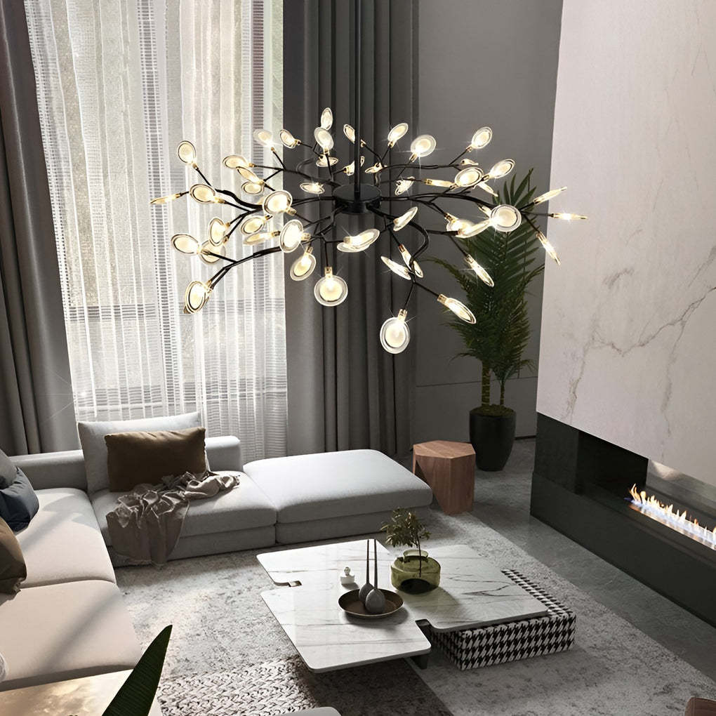Branch Metal Acrylic Nordic Pendant Ceiling Light