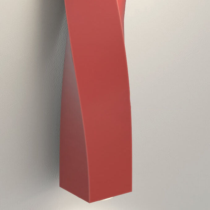 Nordic Minimalist Cream Plastic Long Sphere Wall Sconce