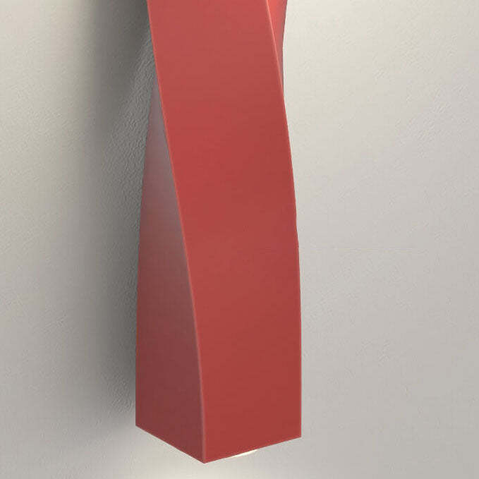 Nordic Minimalist Cream Plastic Long Sphere Wall Sconce