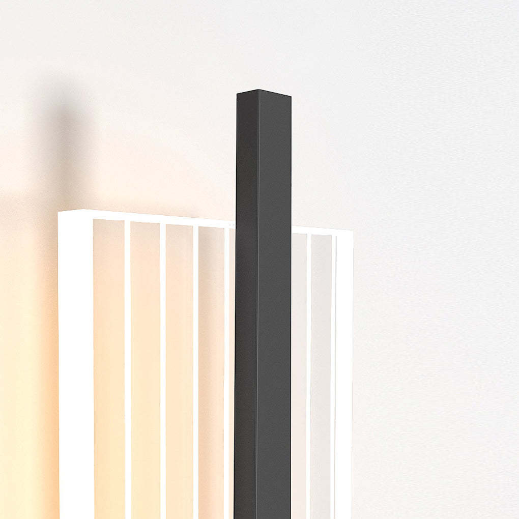 Rectangle Warm Postmodern Wall Sconce